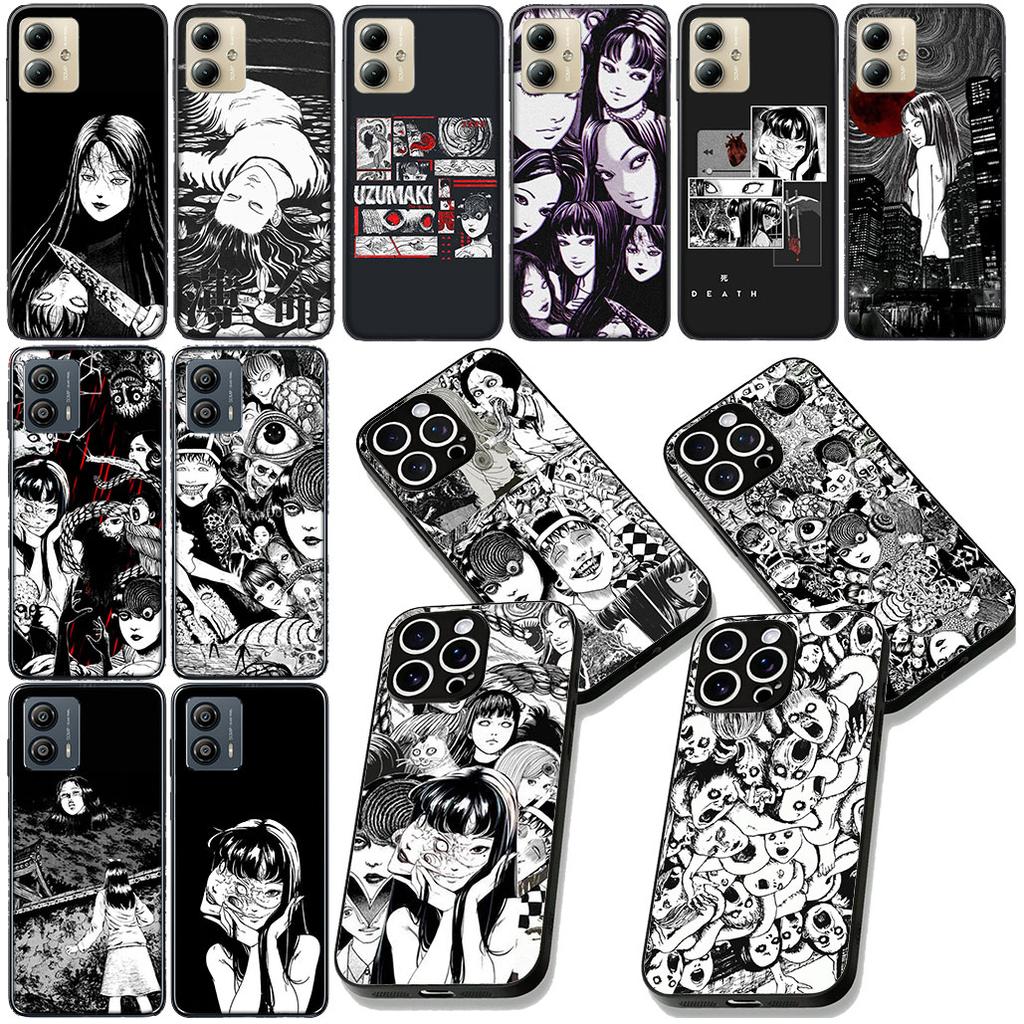 Tomie Junji Ito Collection Phone Cover for Samsung Galaxy S25 Edge S24 S23 FE Plus Ultra A16 A15 A55 A57 5G Protective Case