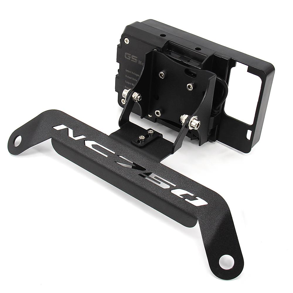 For HONDA NC750D NC 750D NC750 D Motorcycle Front Phone Stand Holder Smartphone Phone GPS Navigaton Plate Bracket