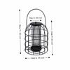 Durable Iron Cage Bird Feeder Iron Bird Food Dispenser Feeding Column Bird Feeder  Garden Use