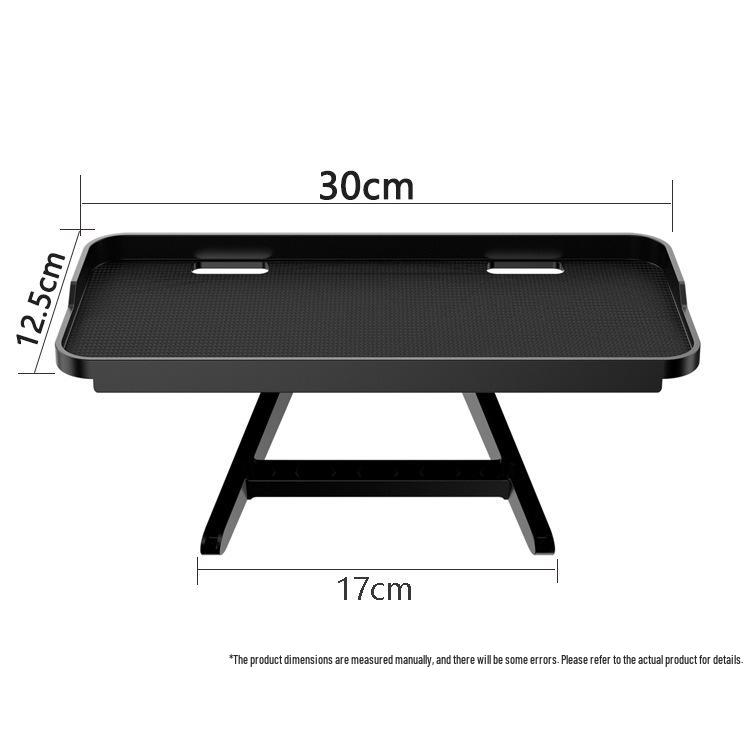 Adjustable TV Set-Top Box Storage Rack & Monitor Organizer - No-Drill Installation