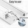 4Pcs Silver Metal Vertical Blind Mounting Brackets Replacement Hardware for Interior and Exterior Zebras Roller Shade