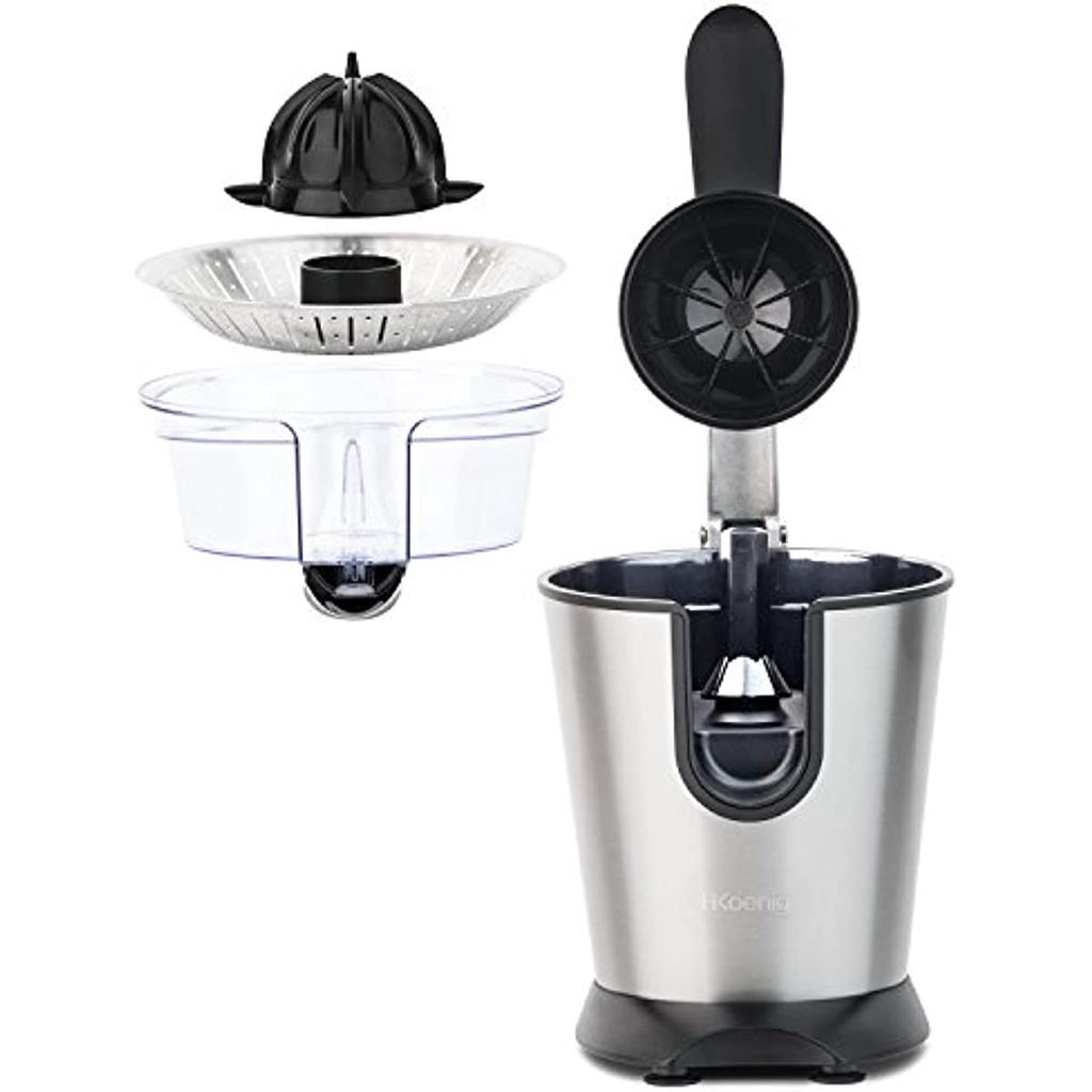 Professional Electric Squeezer, 160 W, Stainless Steel, Silver