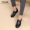 Aokang Men's Slip-On Business Casual Leather Shoes