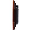 CASIO Wall Wooden Suitable for Rooms IQ-1106J-5JF Clock, Radio-Controlled, Brown, Analog, Octagonal, Frame, Japanese-Style