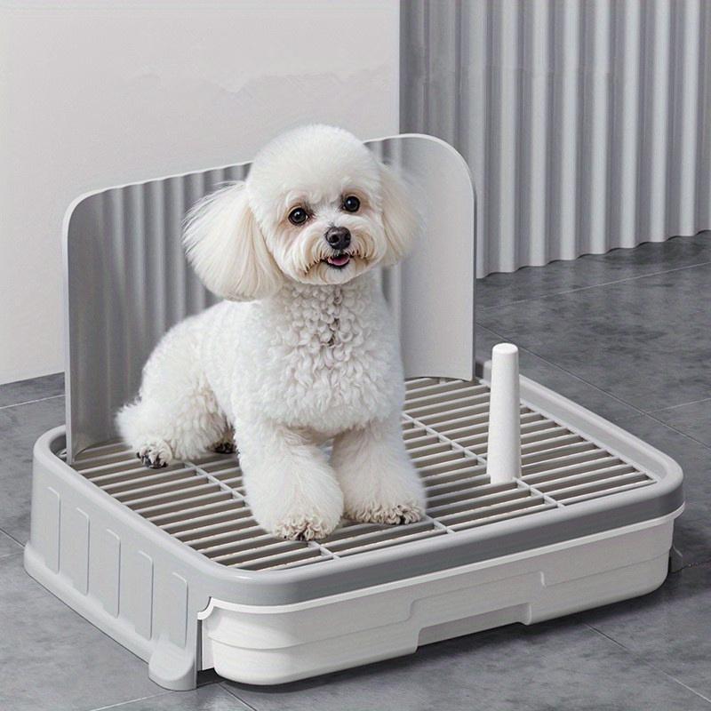 Dog Potty Dog-Specific Pee Tray Anti-Stepping Waste Sand Box for Small Dogs/Puppies Teddy Drawer-Style Poop Tray Pet Supplies