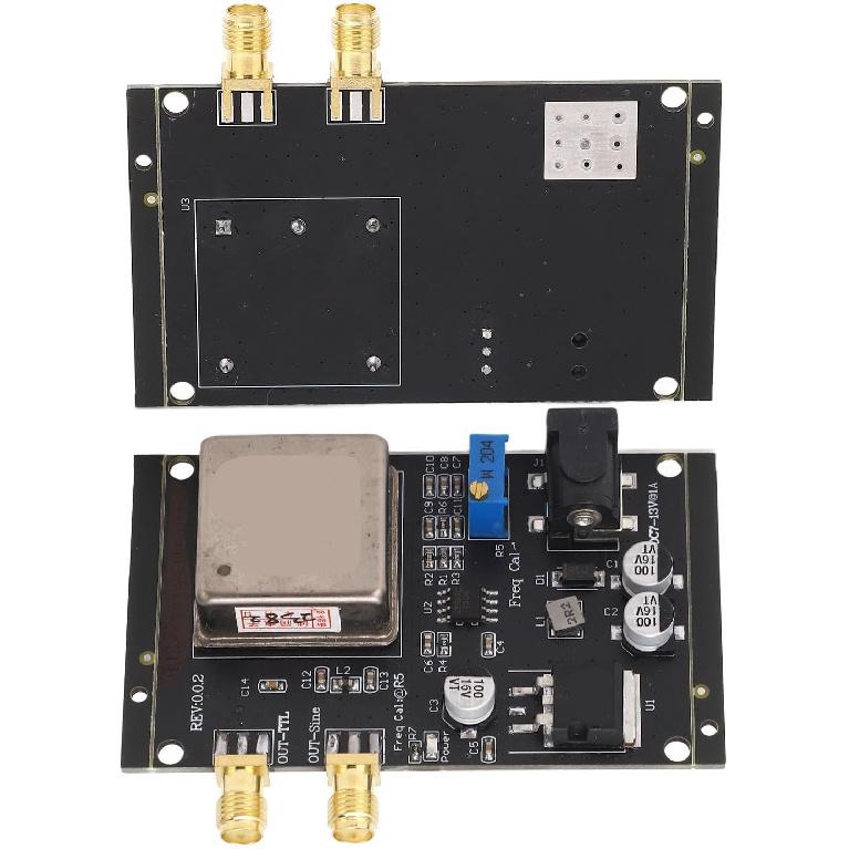 FTVOGUE Adjustable Oscillator Module OCXO 10MHz Frequency Standard Reference Module Crystal Oscillator Constant Temperature Board, Module
