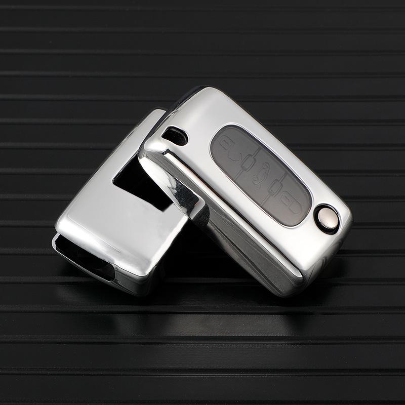 

Чехол для ключа C3/C4/C5 Citroen & Peugeot 308/408 серебряный