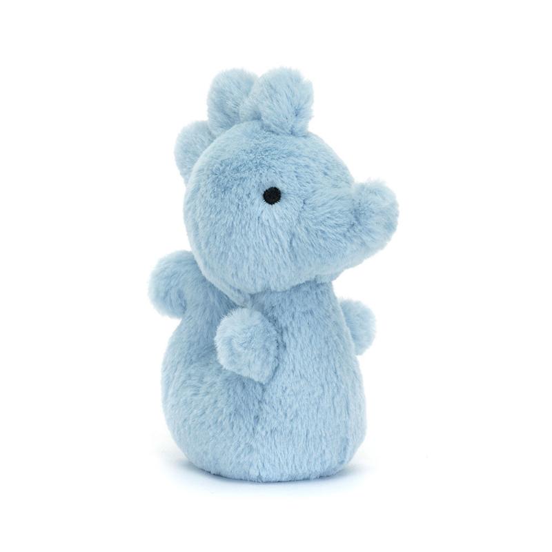 JELLYCAT Ocean Series Fluffy Seahorse Cute Doll Plush Doll Sitting 12cm high