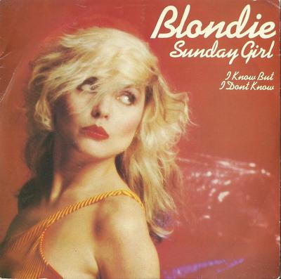 7palcová deska BLONDIE - Sunday Girl CHS2320 Chrysalis 1979 UK Rock Použitá