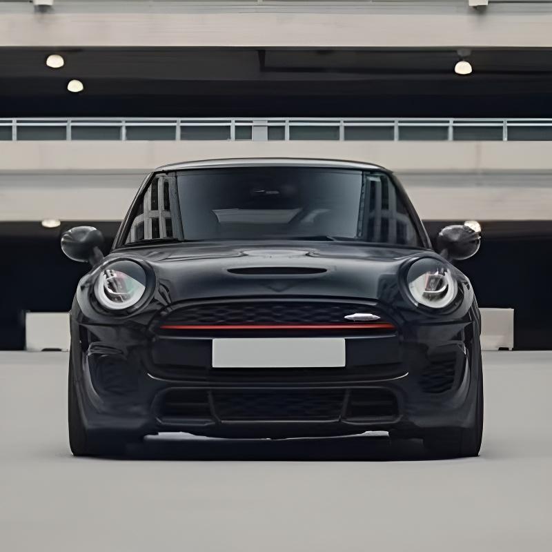 Real Carbon Fiber Car Headlight Eyebrows Cover Glossy Black Front Angry Eyelids for MINI F54 CLUBMAN F55 F57 CABRIO F56 COOPER