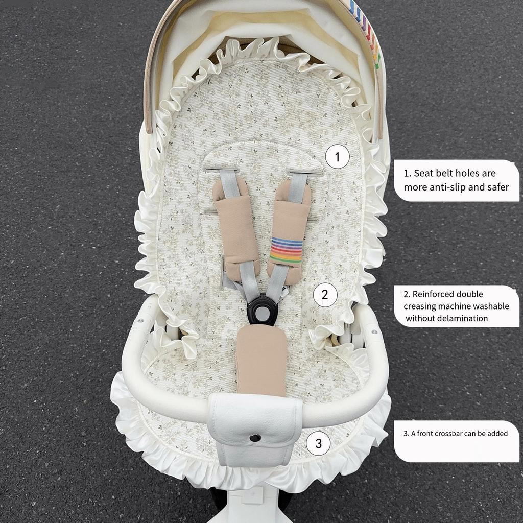 Essenziale Estivo Tappetino Rinfrescante per Passeggini Baby Cuscino Seduta in Seta di Ghiaccio per Neonati e Bambini Piccoli da 0 a 3 Anni