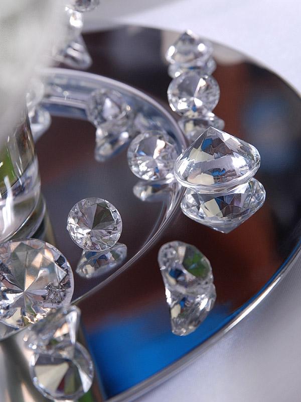 Diamond Confetti 20 Colorless, 10 Pcs