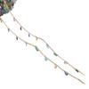 14K Gold-Filled Teardrop Zircon Chain for DIY Bracelets & Necklaces