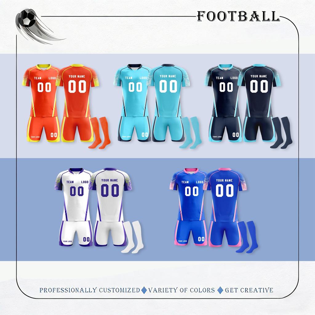 Zrób to sam: Spersonalizowane trzyczęściowe stroje piłkarskie dla dorosłych i dzieci