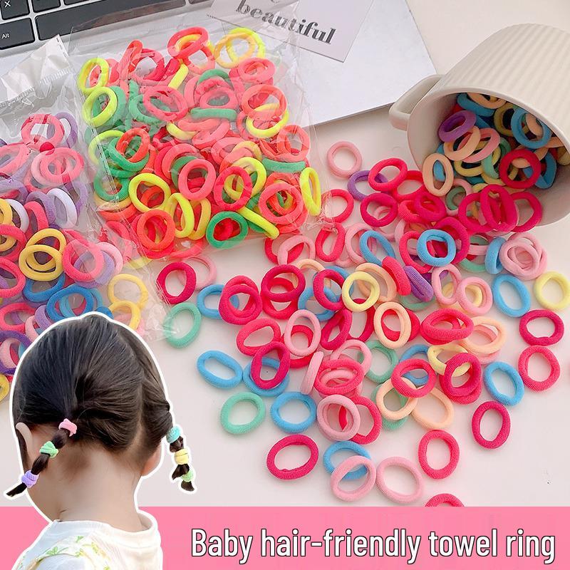 Wytrzymałe bezszwowe gumki do włosów 2 cm: Pierścień na ręcznik elastyczny dla dzieci i kobiet