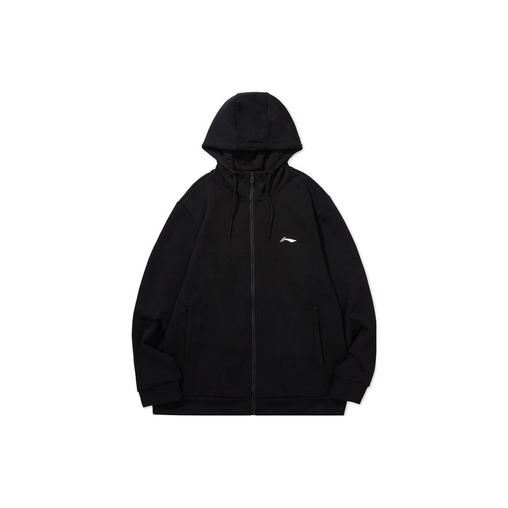 Li Ning Jackets Men's Black Hooded Moderate Other AWDTD73-1