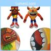 Entzückendes Crash Bandicoot Plüschtier aus weichem Plüschmaterial, perfekt für Sammler