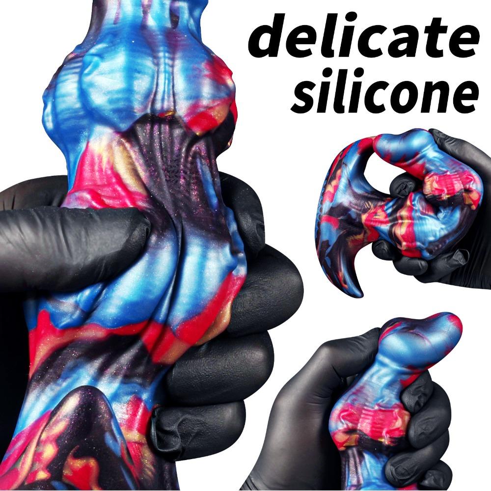 Flexible Realistic Anal Plug Soft Silicone Backdoor Trainer For Male Female Body Safe Toys