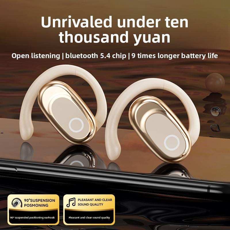 Hot Selling Positioning Wireless Headphones Ultra Long Battery Life Clear Sound Open-Ear  5.4 Ear Hook Earbuds