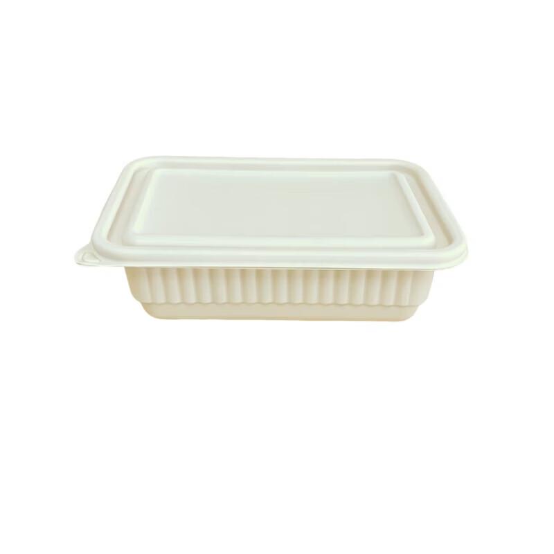 750ml Rectangular Degradable Corn Starch Food Containers