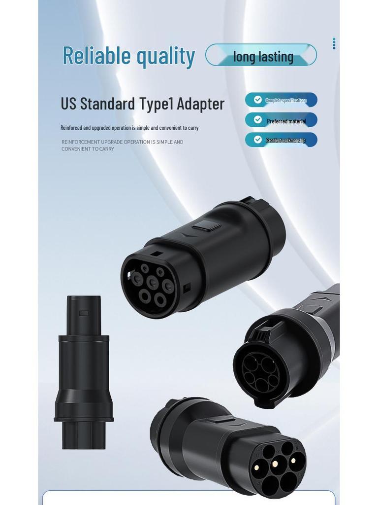 US To GB Standard EV Charging Converter: J1772 To Type 2 Tesla Fast Charger