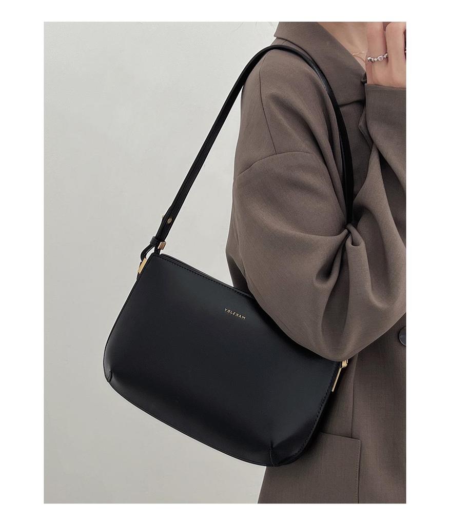 Koreansk kuskinn underarmsveske: Dame Chic, Allsidig Skulder- og Crossbody-veske