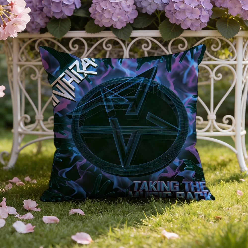 A-Anthrax Band Cushion Cover Home & Car Dual-Scene Pillow Cover: Reversible for Premium Comfort