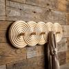 Bohemian Style Wall-Mounted Organizer Modern Entryway Organizer Key Storage Rack  Interior Decor