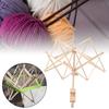 Knitting Umbrella Swift Yarn Wooden Winder Holder Kint Ball Tools Weaving Accessories