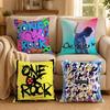 Band O-ONE OK ROCKS Cushion Cover Double-Sided Printed Pillow Cover Hypoallergenic Dust-Mite Proof