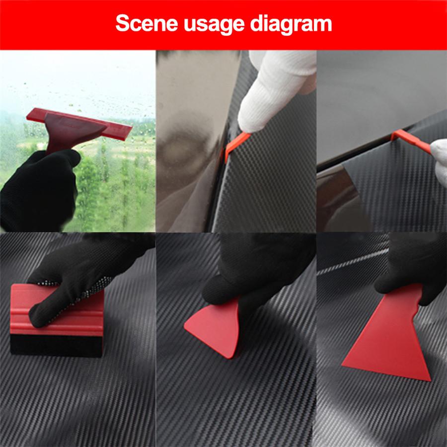 21PCS Car Tools Vinyl Wrap Film Sticker Wrapping Tool Installation Kit Auto Window Tint Foil Magnetic Squeegee Scraper