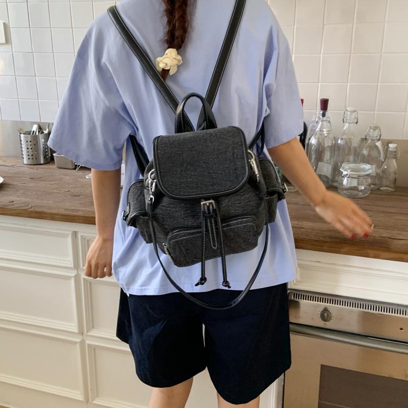 New Fashion Backpack Large Capacity Versatile Handbag Travel Commuter Backpack