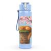 1PC Squirrel Cherry Blossom Art 750ml Color Plastic Sports Water Bottle Leakproof Flip Straw Lid Suitable for Sports Office Home Use