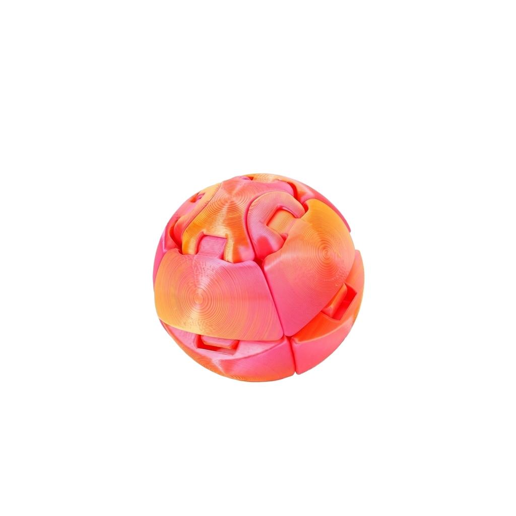 Puzzle Gear Ball Rotating Sphere Stress Relief Toy Durable Plastic Construction for Hand Exercise and Focus Enhancement Suitable for All Ages