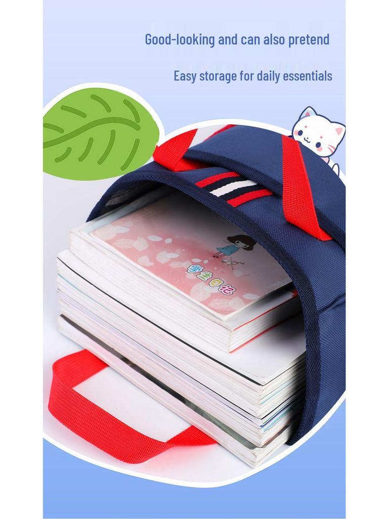 Large Capacity Tote Bag for Students – Hand-held and Crossbody Options for Elementary and Junior High Use
