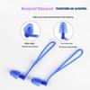Waterproof Silicone Anti-Loss Earplug Lanyard