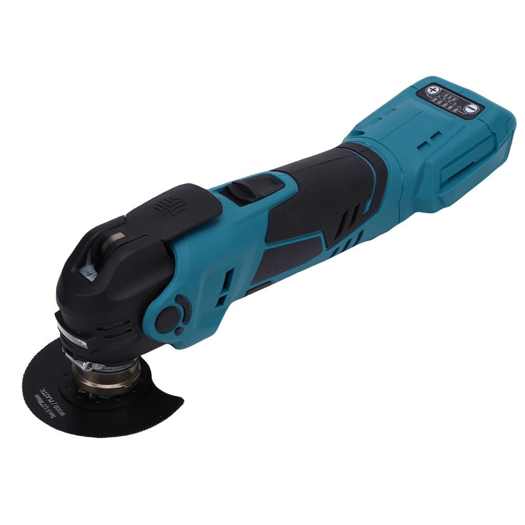 Oscillating Tool 300W Cordless Multi function Cutting Machine 5 Variable Speed Max. 22000RPM 4 degrees Swing Angle