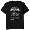 Some Grandpas Play Bingo Real Grandpas Ride T Shirt Funny Father's Day Men's Novelty Tee Papa Gift for Motorcycle Fans Tops
