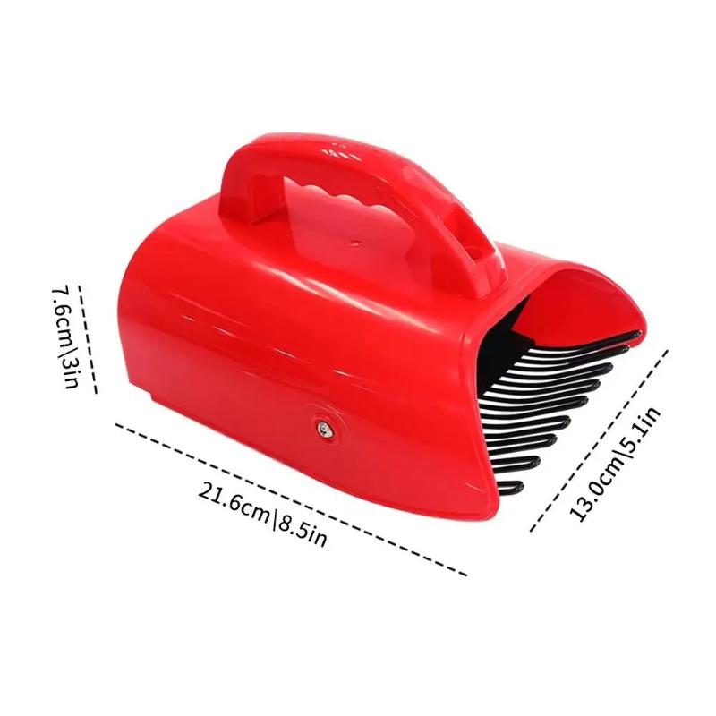 Portable Blueberry Harvester Lightweight Berry Picker Tool Rake Comb Collection Scoop with Comfort Handle for Orchard Garden Fruit Picking
