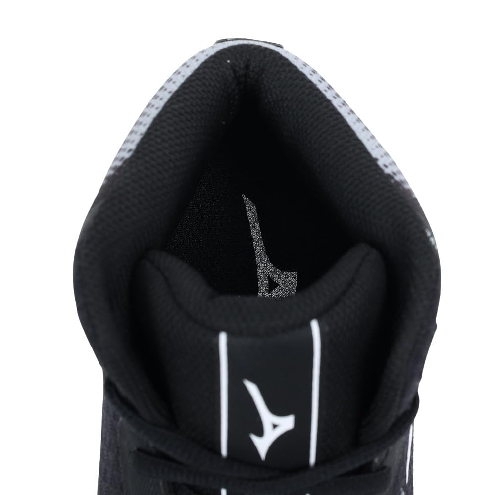 Mizuno Wave Divers DE 2 Fitness Black x White x Light Size 2E Shoes, Indoor, Studio, Gym, Exercise, Gray, 23.5 cm,