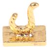 4Pcs 1:12 Dollhouse Miniature Clothes Coat Hook Dollhouse Bathroom Accessories
