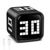 Timer Digitale Flip Motion, Timer Conto alla Rovescia a 3 Modalità Forte/Vibrante/Silenzioso, Ricaricabile tramite USB-C, per Cucina Studio Allenamento Focus ADHD
