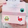 Irregular Shape Cartoon Animals & Insects Stickers (500/Set, 2 Styles) with Adhesive Backing 
