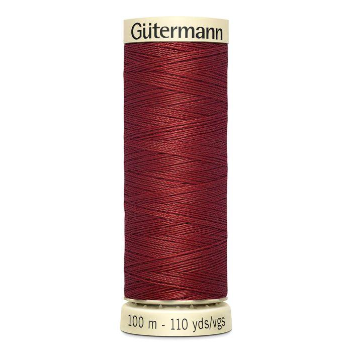 Fil à coudre 100% polyester Gutermann 1 Bobine - Att 221 - rouge ardent