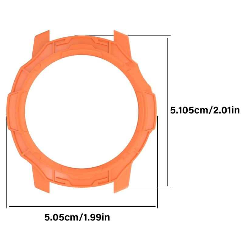 Protector Cover Hollow Shell for PACE Watch Silicone Shell Frame Bumper Case Scratchproof Easy Installation