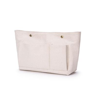 YONBEN Leichter Handtaschen-Organizer-Einsatz mit mehreren Taschen - Handtaschen-Organizer zur Aufbewahrung und Organisation, Kosmetiktasche, Baumwoll-Leinwand