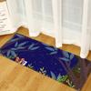 3D Digital Printing Tree Hole Entrance Door Mat Kitchen Long Floor Mat Bathroom Absorbent Non-Slip Mat Living Room Carpet