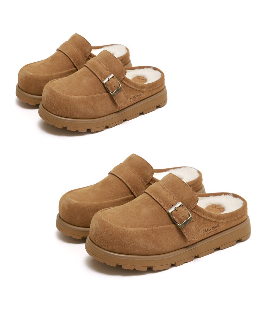 Mac Moc Narang 3-Color Unisex Cowhide Thermal Slider 2.5Cm