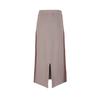 VISITINNEWYORK H-Line Side Contrast Knit Skirt (Vybsr02)