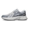 Li Ning Shiguang Stof Synthetisch Leer Reflecterend Retro Antislip Slijtvast Ademend Laag Uitgesneden Hardloopschoenen Heren Sneakers ARXT007-4